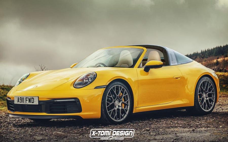 Porsche 911 Targa 4S by X-Tomi Design '2020
